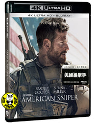 American Sniper 4K UHD + Blu-ray (2014) 美國狙擊手 (Hong Kong Version)