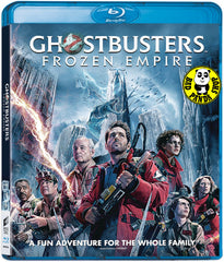 Ghostbusters: Frozen Empire Blu-ray (2024) 捉鬼敢死隊: 冰封魅來 (Region A) (Hong Kong Version)