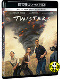 Twisters 4K UHD + Blu-ray (2024) 龍捲風 (Hong Kong Version)