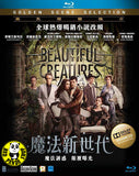 Beautiful Creatures Blu-Ray (2013) (Region A) (Hong Kong Version)