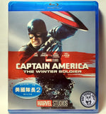 Captain America 2: The Winter Soldier 美國隊長2 Blu-Ray (2014) (Region Free) (Hong Kong Version)