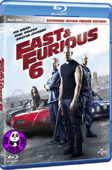 Fast & Furious 6 Blu-Ray (2013) (Region A) (Hong Kong Version)