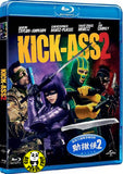 Kick Ass 2 Blu-Ray (2013) (Region Free) (Hong Kong Version)