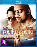 Pain & Gain Blu-Ray (2013) (Region A) (Hong Kong Version)