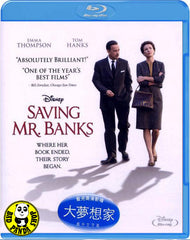 Saving Mr. Banks Blu-Ray (2013) (Region Free) (Hong Kong Version)