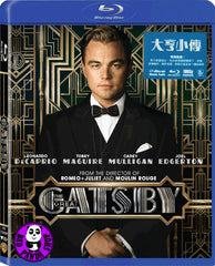 The Great Gatsby 大亨小傳 Blu-Ray (2013) (Region Free) (Hong Kong Version)