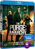 The Purge: Anarchy Blu-Ray (2014) 國定殺戮日: 全民瘋殺 (Region A) (Hong Kong Version)